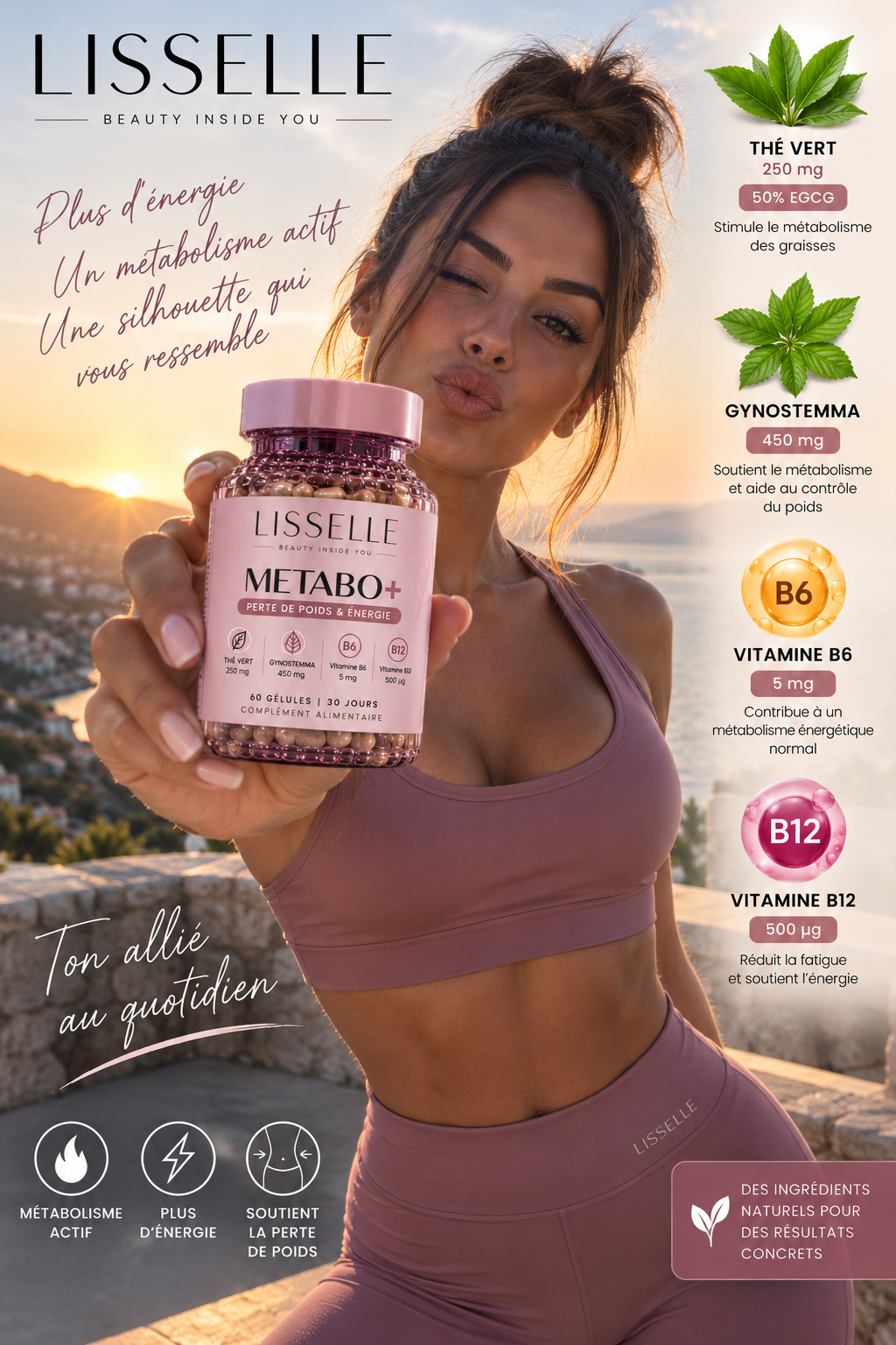 Lisselle METABO+ – Métabolisme, Énergie & Contrôle du Poids